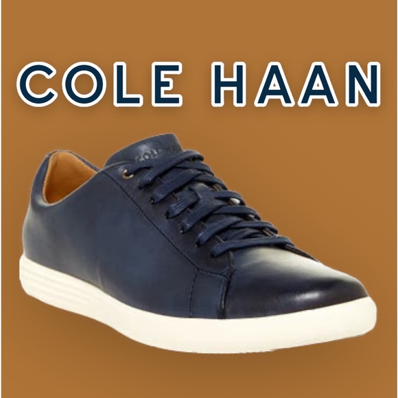 Cole haan Grand Crosscourt Leather Sneakers - Picture 1 of 10